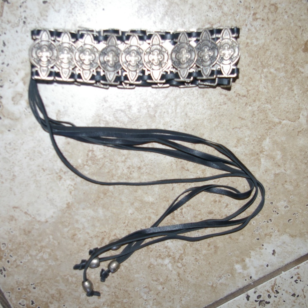 Boho Antique Silver Color Belt
